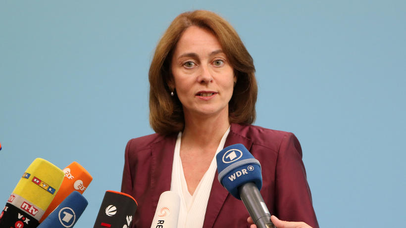 Bundesfrauenministerin Katarina Barley (SPD) zur Verabschiedung des Zweiten Gleichstellungsberichtes. - Bild: zwd