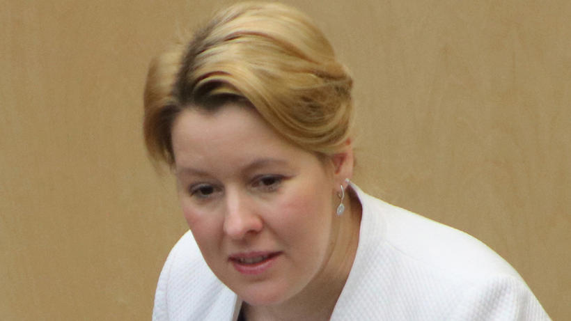 Bundesfamilienministerin Franziska Giffey - Bild: zwd