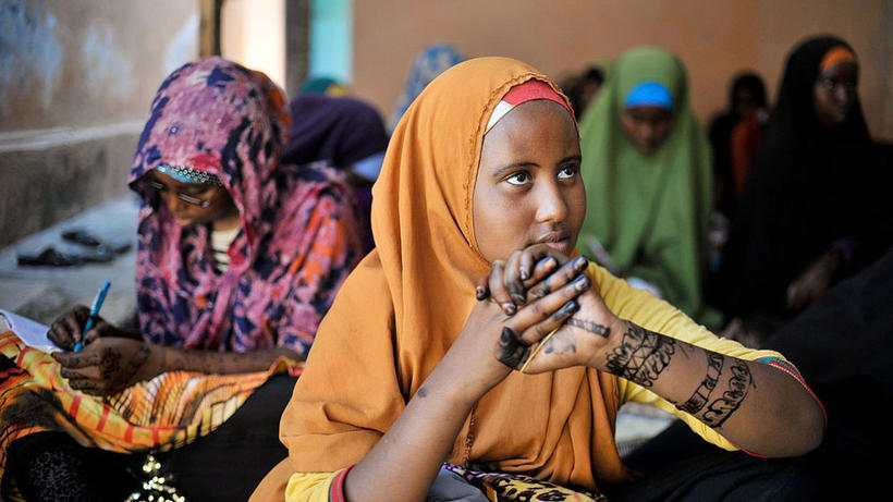 Mutter-Kind-Gesundheitszentrum in Mogadishu, Somalia  - Bild: Wikimedia / AMISOM Publ. Internat.