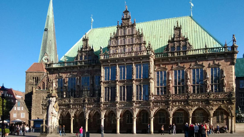Das Rathaus, Sitz des Senats der Freien Hansestadt Bremen. - Bild: unesco.de