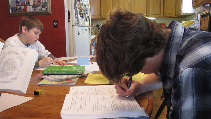 Für erwerbstätige Eltern, die beim Lernen helfen, gibt es eine Entschädigung. - Bild: flickr / IowaPolitics