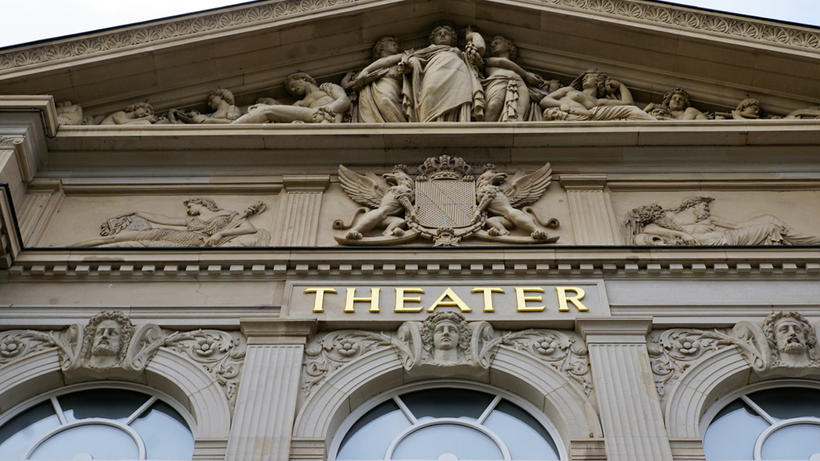 Das Theater Baden-Baden (Baden-Württemberg).