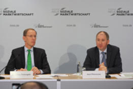 Hubertus Pellengahr (links)
und Prof. Axel Plünnecke