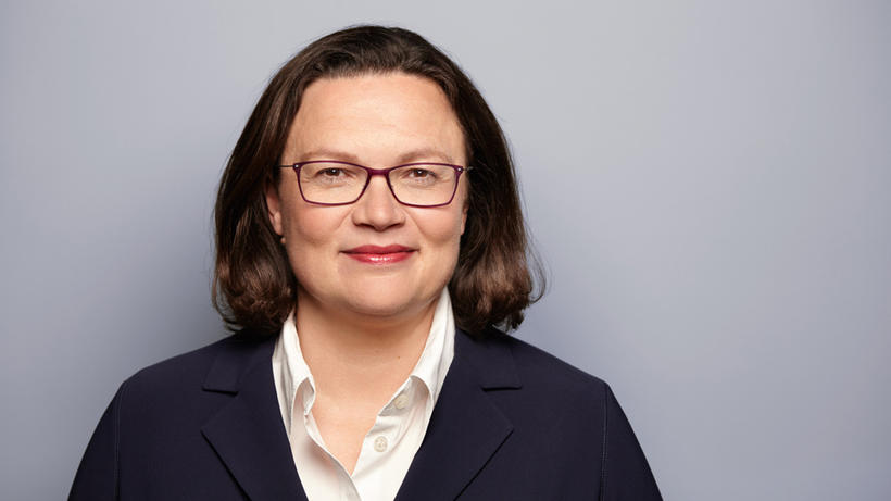 Andrea Nahles. - Bild: Susie Knoll