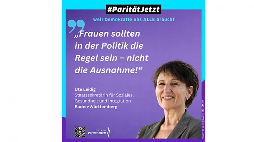 Staatssekretärin Dr. Ute Leidig (BW)