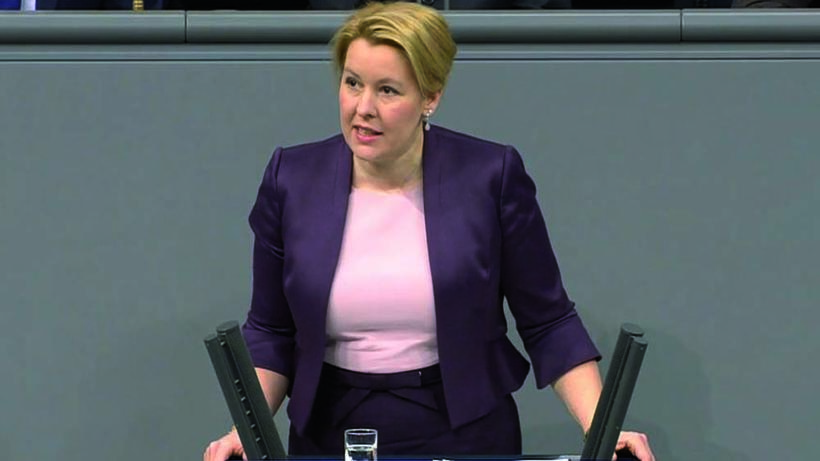 Familienministerin Dr. Franziska Giffey - Bild: zwd