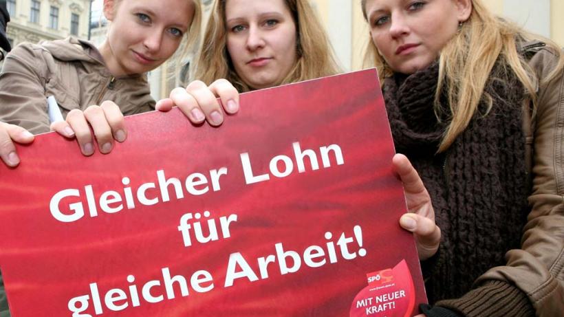 Gleiche Gehälter für gleichwertige Arbeit - Bild: flickr/ SPÖ