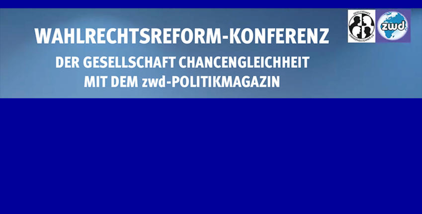 Nachrichtencover zur Wahlrechtskonferenz