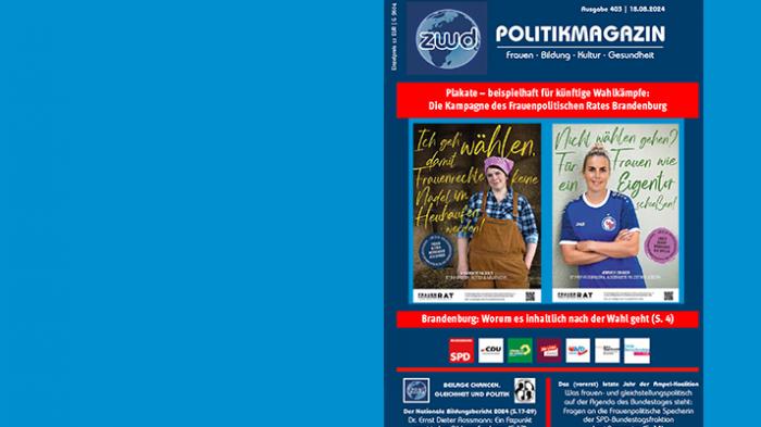 Titelcover zwd-POLITIKMAGAZIN 403