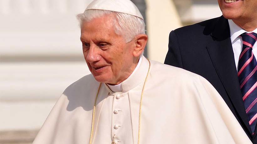 Papst Benedikt XVI. Quelle: Wikipedia Commons