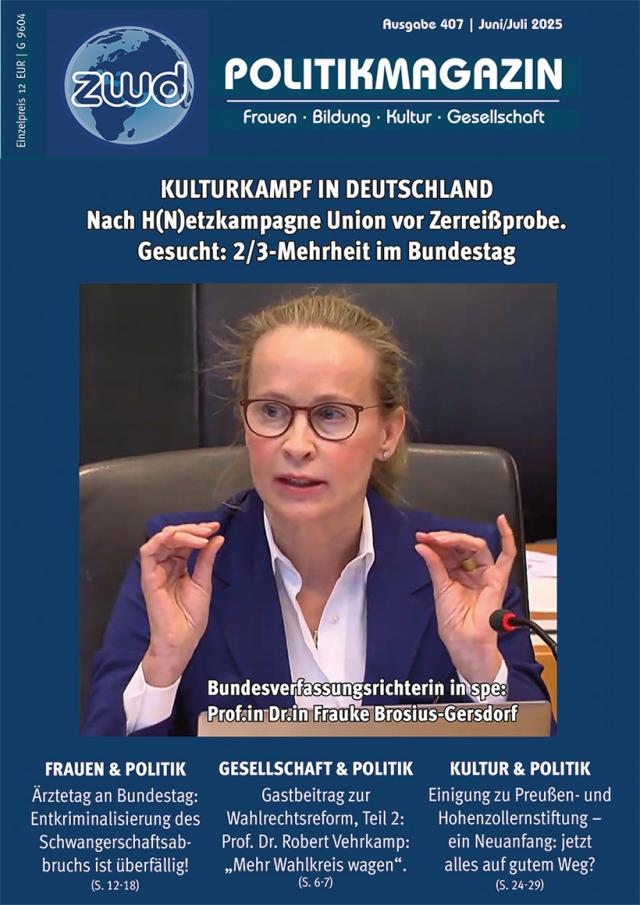 zwd-POLITIKMAGAZIN 407